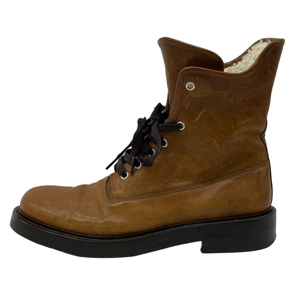 Dior Homme Brown Leather Men's Boots #347086D64B